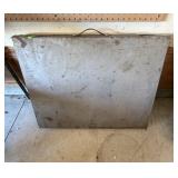 Folding Vintage Metal Camp table