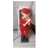 Lighted moving 24in christmas figure