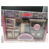 Melissa and Doug doll furniture kitchen set