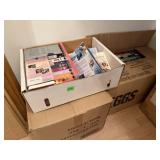 Three boxes of VHS Tapes