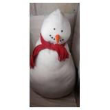 Large plush snowman 38in