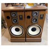 Pair of Vintage Fisher STV-667B Floor Speakers ï¿½