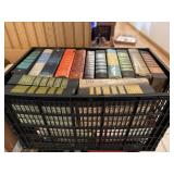 Plastic Crate Full of Readerï¿½s Digest Condensed