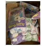 Easter bunny wind socks, light catcher, and other