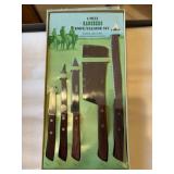 Five piece Ranchero knife/cleaver set
