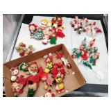 Vintage ornaments pieces mostly broken