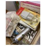 Cake decorating items