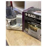 ToastMaster, food processor, and Black & Decker