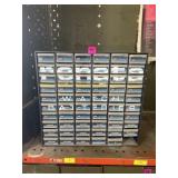 Empty Renato watch batteries drawer system