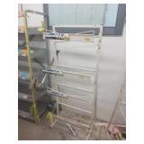 Metal rope rack store display