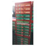 3, 5 drawer bolt organizers,  withbwood screws,