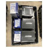 Eight Boxes of hex cap screws