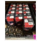 13 boxes of Phillips flathead masonry screws