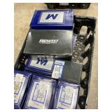 Nine boxes of Hex cap screws