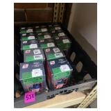 13 boxes of slotted hex head, masonry screws