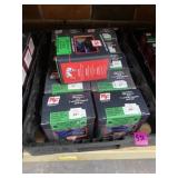 11 boxes of slotted head, hex masonry screws