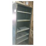 2 sided all metal store shelving , 7ft x 3ftx