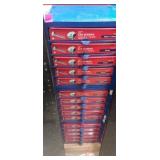 3, 5 drawer bolt organizers with Cap screw