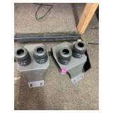 Seat, shock, absorbers, and Spartan mower shield