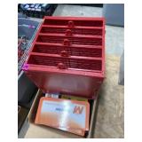 Midwest fastener Corp. hardware bins and shelves