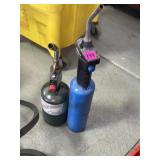 Propane torches with tanks
