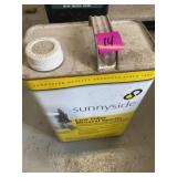 Nearly full sunny side, low odor, mineral spirits