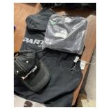 Spartan mower ball cap, and two extra large