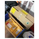 Box of Milwaukee, service tags, and box of