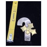 Laton Silver Brooch marked