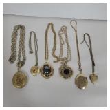 6 locket necklaces