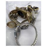 Metal analog watches, pieces and parts