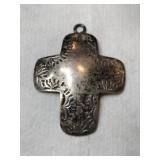 Silver Navajo cross pendants  marked Mexico 925