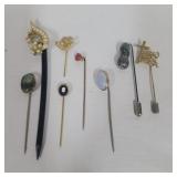 7 pin and 1 hair pin