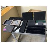 Jewelry display stands different shapes and sizes