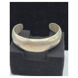 Hollow Mexican Silver Cuff Bracelet 20 grams