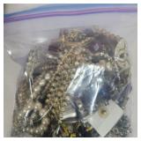 1lbs 13oz Of broken jewelry mystery bag