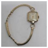 Gruen 10kt gold filled ladies watch