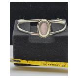 Sterling and Moonstone Bracelet marked? 10 grams