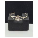 Sterling and Moonstone Bracelet 9 grams