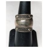 Silver spoon ring.  Size 7   .115oz
