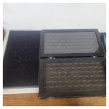 (2) 14x8 ring showcases and 1 ring tray