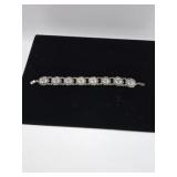 Sterling Celestial Bracelet marked Mexico 925  32