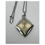 Sheffield Swiss-made pendant watch on a chain