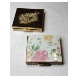 Vintage coin holder and large pill box