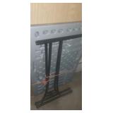 Plastic folding tv tray