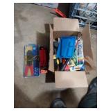 Carpenters pencils, box knifes , ac gauge, caulk