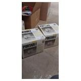 2-Regent 150w portable work lights. And extra