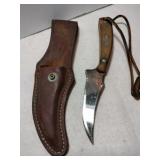 Schrade USA  152 knife w/ leather sheath