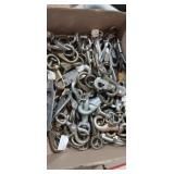 Assortment of swivel snap hooks and clasp hooks