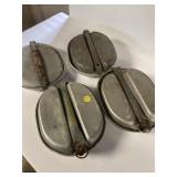 4 USGI (U.S. Government Issue) two-piece mess